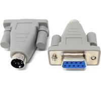 KALANKA-Adaptateur série DB9 femelle vers PS/2 Mini-DIN 6 broches mâle, convertisseur de souris hérité