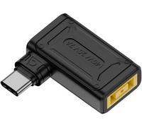 Kalanka-Adaptateur Thinkpad X1 \U2013 Prise Rectangulaire 140w 100w, Entrée Vers Usb-C Type-C, Prise D'alimentation Coudée À 90 Degrés, Adaptateur De Charge Pour Téléphone Portable
