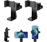KALANKA-Adaptateur Trépied Smartphone Support Telephone pour Trepied, Universal Smartphone Tripod Adapter Cell Phone Holder Mount Adapter Adjustable Clamp Adapeur Clip Trépied de Phone