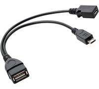 KALANKA-Adaptateur USB 2 en 1 répartiteur de câble d'alimentation, adaptateur USB compatible avec les clés multimédia et boîte, compatible avec Fire Stick, Roku, et plus encore, prend en charge le