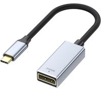 KALANKA-Adaptateur USB-C vers DisplayPort DP 1.4 8K @ 60Hz 4K @ 144Hz Thunderbolt 4/3 Dynamic HDR/VRR Compatible avec Oculus Rift S, Dell XPS, MacBook M3