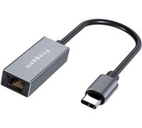 KALANKA-Adaptateur USB-C vers Ethernet, Adaptateur USB-C vers RJ45 Gigabit, câble Adaptateur Ethernet de Type C, Adaptateur RJ45 vers USB C Compatible avec MacBook Air 2018, Dell XPS