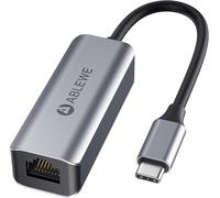 KALANKA-Adaptateur USB C vers Ethernet, Aluminum Type C vers RJ45 Réseau, USB-C Thunderbolt 3 à RJ45 GbE Gigabit LAN pour MacBook Pro, MacBook, iMac Pro, Dell XPS, ASUS, Pixelbook Huawei Matebook