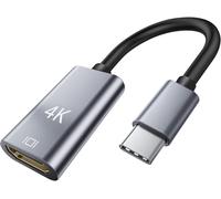 KALANKA-Adaptateur USB C vers HDMI 4K @ 60 Hz, certifié MFi USB Type-C numérique AV HDMI Femelle pour Apple iPhone 15 Pro/Max, MacBook Pro/Air, iPad Pro, iMac, Galaxy S23, Surface, XPS et Plus Encore