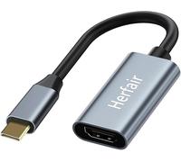 KALANKA-Adaptateur USB C vers HDMI 4K, câbles de type C vers HDMI, convertisseur de port USB C Thunderbolt 3 vers DisplayPort, compatible avec MacBook Pro/Air, iPad, Surface Book, Pixelbook, Dell XPS