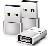 KALANKA-Adaptateur USB C vers USB, Adaptateur USB C Femelle vers USB A Mâle 3-Pack, Adaptateur USB Type C vers USB Compatible avec iPhone 15/14/13/12/11 Samsung Galaxy S21 S22 S23 Plus Ultra