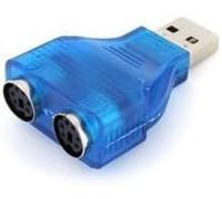 KALANKA-Adaptateur USB PS/2 pour Relier Un Clavier et Une Souris PS2 sur Un Port USB