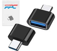 KALANKA-Adaptateur USB type C vers USB 3.0 USB-C 3.1 mâle OTG A femelle, compatible avec iPad Air 4e génération, iPad Mini 6e génération, iPad Pro, iPhone 16, iPhone 15 Noir
