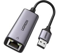 KALANKA-Adaptateur USB vers Ethernet Gigabit 1000Mbps RJ45 Réseau Compatible avec Switch Mi Box S 4 3 MacBook Pro Air Plug Play sous Windows 11 10 8,1 8 MacOS Android (Gris)