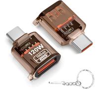 KALANKA-Adaptateur USB vers USB C (2 Packs), Convertisseur USB Type C Mâle vers USB A 3.2 Femelle, Adaptateur Thunderbolt 3 vers USB Femelle OTG pour iPhone 16/15 Series, MacBook, Samsung et Autres (