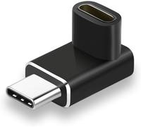 KALANKA-Adaptateurs coudés USB C 90 Degrés, Up&Down Mâle vers Femelle Convertisseur 100W Vidéo 4K 20Gbit/s USB Type C 3.2 pour Steam Deck, Switch, MacBook