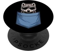 Kalanka-Adorables Amateurs De Loup De Poche Popsockets Popgrip Adhésif