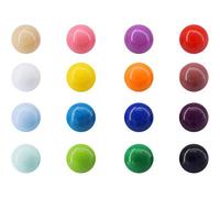 Kalanka-Aimants Muliticolor Aimant Réfrigérateur Mignon, Résine Décorative Amusante Pour Bureau, Calendriers, Tableaux Blancs, Cartes (16 Pièces)