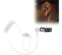 KALANKA-Air Tube Headphones,Écouteur Air Tube,Remplacement du Tube Acoustique Clair,Tube Acoustique de Sécurité Oreillette, Bobines d'air Acoustiques de Rechange,pour talkies-Walkies