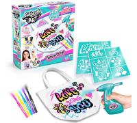 KALANKA-- Airbrush Art - Kit de Fashion Design Kit avec spray électronique, pochoirs et feutres - AIR 016, Blanc