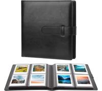 Kalanka-Album Photo À 288 Poches Pour L'appareil Photo Instantané Fujifilm Instax Square Sq1/Sq6/Sq10/Sq20/Sq40 Et Le Film Kodak Mini Shot 3, Peut Contenir Des Photos De 3x3 Pouces (Noir)