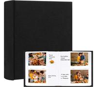 Kalanka-Album Photo Horizontal 120 Photos Avec Zones Mémo Pour Appareil Photo Fujifilm Instax Wide 300, Couverture En Lin, Livre Photo Pour Polaroid Now +/I Type/600, Appareil Photo Instantané Pop La