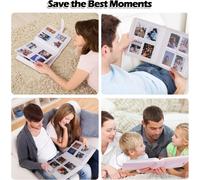 Kalanka-Album Photo Pour Film 3 Pouces - 272+1 Poches Compatible Avec Fujifilm Instax Mini 12 11 9 8 25 70 90 40 99 Se 7+ Mini Liplay Link2 Evo, Polaroid, Kodak Instant Print Camera