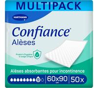 Kalanka-Alèse - Alèses Pour La Protection De La Literie Ou Du Fauteuil - Niveau D'absorption = 9 Gouttes - Dimensions = 60 X 90 Cm - 2x25 Unités
