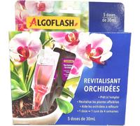 KALANKA-ALGOFLASH Monodose Revitalisante Fleurs de Balcons et Terrasses, 5 doses, MONORCHID, Violet