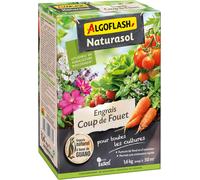 KALANKA-ALGOFLASH NATURASOL Engrais Coup de Fouet à Base de Guano, Fumure de fond et d'entretien, Pour toutes les cultures, 1,6 kg, ACOUBIO16