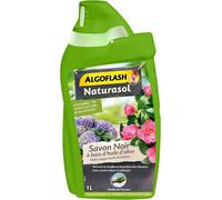 Kalanka-Algoflash Naturasol Savon Noir Concentré, Pour Jardin, Plantes D¿Intérieur Et Entretien Maison, Utilisable En Agriculture Biologique, 1 L, Biosav1000a