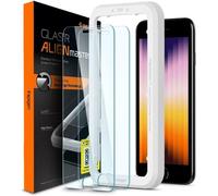 KALANKA-AlignMaster Verre Trempé compatible avec iPhone SE 3 (2022), iPhone SE 2 (2020), iPhone 8, iPhone 7, 2 Pièces, Résistant aux Rayures, 9H Protection écran