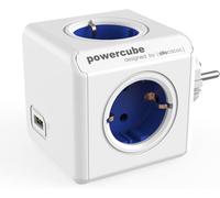 KALANKA-allocacoc Power Cube 1202BL/DEOUPC Chargeur extendeur pour Smartphone/Tablette USB 2.1 Bleu/Blanc
