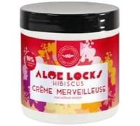Kalanka-Aloe Locks Crème Merveilleuse Hibiscus Cheveux Locks, Tresses & Coiffures Protectrices Hydratation, Nutrition & Croissance Aloe Vera, Huile De Ricin, Kératine Fabriqué En France 2