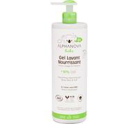 Kalanka-Alphanova Bébé - Gel Lavant Nourrissant Naturel Et Bio* - Corps, Visage Et Cheveux - Spécial Peaux Sensibles, Réactives Ou Sèches - Certifié Bio - Sans Parfum - 400ml