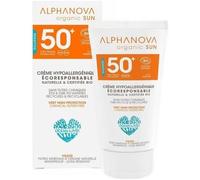 Kalanka-Alphanova Sante Crème Solaire Visage Naturelle Transparente Spf50+ Naturelle Et Certifiée Bio - Sans Parfum - 50g