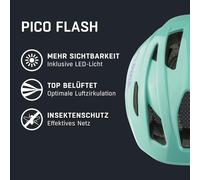 KALANKA-Alpina PICO Flash Helm 2024 Turquoise Gloss