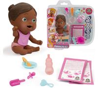 KALANKA-Amicicci, Bébé avec Set Repas et Accessoires, Différents modèles Filles ou Garçons Disponibles, Jouet pour Enfants dès 3 Ans, GIOCHI PREZIOSI,CC022