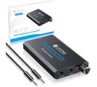 KALANKA-Ampli Casque Portable Amplificateur de Casque Professionnel 16-300¿ Interface Type-c Batterie au Lithium Ampli avec Prise 3,5 mm et Interrupteur de Basse pour Téléphones MP3 MP4 Ordinateurs