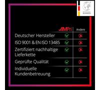 Kalanka-Ampri Med-Comfort Lot De 100 Gants En Nitrile Non Poudrés Bleu Foncé Taille M, M, L, Xl