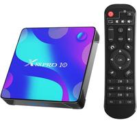 KALANKA-Android 11.0 TV Box, Android Box 2Go RAM 16Go ROM RK3318 Quad-Core 64bit Cortex-A53 Support 2.4/5.0GHz Dual-Band WiFi BT4.0 3D 4K 10/100M Ethernet HDMI2.0 Smart TV Box