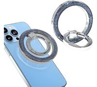 Kalanka-Anneau Magnet Anneau Brillant Pour Téléphone Portable Magnetic Phone Ring Holder Anneau Telephone Magnetique Bague Telephone Support Telephone Portable(Bleu)