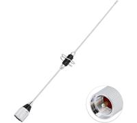 KALANKA-Antenne Radio Mobile VHF UHF Double Bande 136-174 MHz & 400-460 MHz, Antenne Ham Voiture Véhicule 39 cm avec Connecteur PL259 pour Appareils de Communication Bidirectionnelle