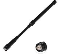 KALANKA-Antenne Talkie-Walkie Baofeng 30.5cm Double Bande UV VHF/UHF 136/470MHz Flexible en Fibre De Verre avec Connecteur SMA Femelle Gain De 3dBi Compatible avec Baofeng UV-5R