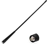 KALANKA-Antenne Talkie-Walkie Baofeng 38.5cm Double Bande UV VHF/UHF 136/470MHz Antenne Flexible en Forme De Fouet avec Connecteur SMA Femelle Gain 3dBi Compatible avec Baofeng UV-5R
