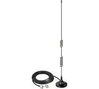KALANKA-Antenne VHF UHF 144/430 MHz Bibande Antenne Radioamateur Mobile Base Magnétique PL259 Mâle Cavo 3m pour BTECH ICOM Midland TYT AnyTone Véhicule Voiture Camion Radio Bidirectionnel
