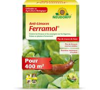 KALANKA-Anti-Limaces Ferramol, Produit Anti-limaces et anti-escargot, Boîte de 2 kg \u2013 Appât Anti-limaces granule, Pellets anti-limaces, Élimination les limaces sur les légumes, fraises et autres