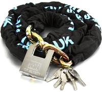 Kalanka-Antivol Moto & Vélo Robuste Chaîne & Cadenas - Anti Vol 10mm X 2m Chaine De Sécurité Et Cadenas Avec 5 Clés - Chaînes Incassables Pour Moto & Scooter - Antivols Haute Sécurité