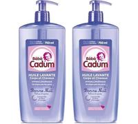 Kalanka-Apaisant,Douceur,Hypoallergénique,Nettoyage,Nourrissant Bébé Huile Lavante Corps Et Cheveux (Lot De 2)