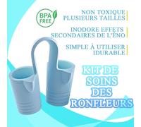 Kalanka-Appareil Anti Ronflement Efficace Dilatateur Nasal-Portable Machine-Silicone-Sûr Et Non Toxique,Respiration Bouchée, Nez Bouché, Humer Sinusite,Snoring,Intolérance À La Cpap,Apnée Du Sommeil-