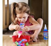 KALANKA-Aqua Gelz Set Colour Gel 12 flacons + Poudre 4 packs, Jouet en Gel d'eau avec Moule, Colorés DIY Gels Magiques 3D CréAtifs pour Enfants 3+ Cadeau