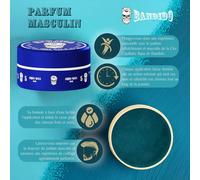 Kalanka-Aqua Hair Wax No.5 - Cire Cheveux Homme Pour Coiffure Naturelle, Tenue Moyenne, 150 Ml - Brillance Longue Durée - Edge Control Convient À Tous Les Types De Cheveux