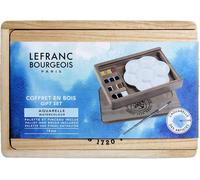 KALANKA-Aquarelle Fine Coffret Bois 12 Demi Godets + Accessoires