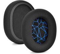 KALANKA-Arctis 3/5 / 7/9 Remplacement Tissu Coussinets d'oreille Compatible avec SteelSeries Arctis 3 / Arctis 5 / Arctis 7 Arctis 9 / arctis 1 / Arctis Pro Lossless Casque de Jeu sans Fil (Noir_Bleu
