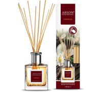 Kalanka-Areon Reed Diffuseur / Vanille / 150 Ml / 1 Emballage / Parfum Pour La Maison Ou Le Bureau Arôme Longue Durée Kit De Bâtonnets Pour Diffuseur